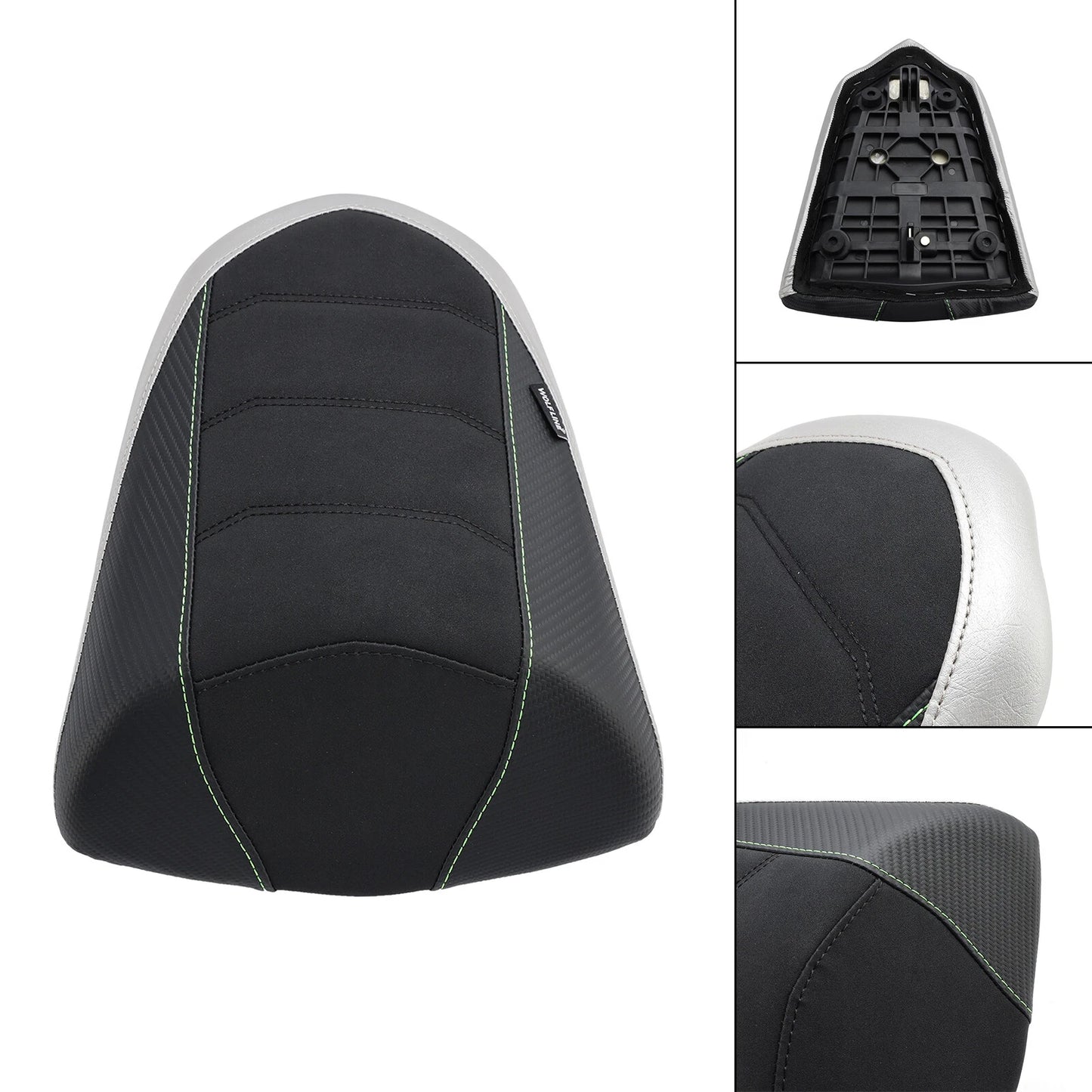 Rear Seat Cushion Gray for Kawasaki Ninja 1000SX (2022-2023)