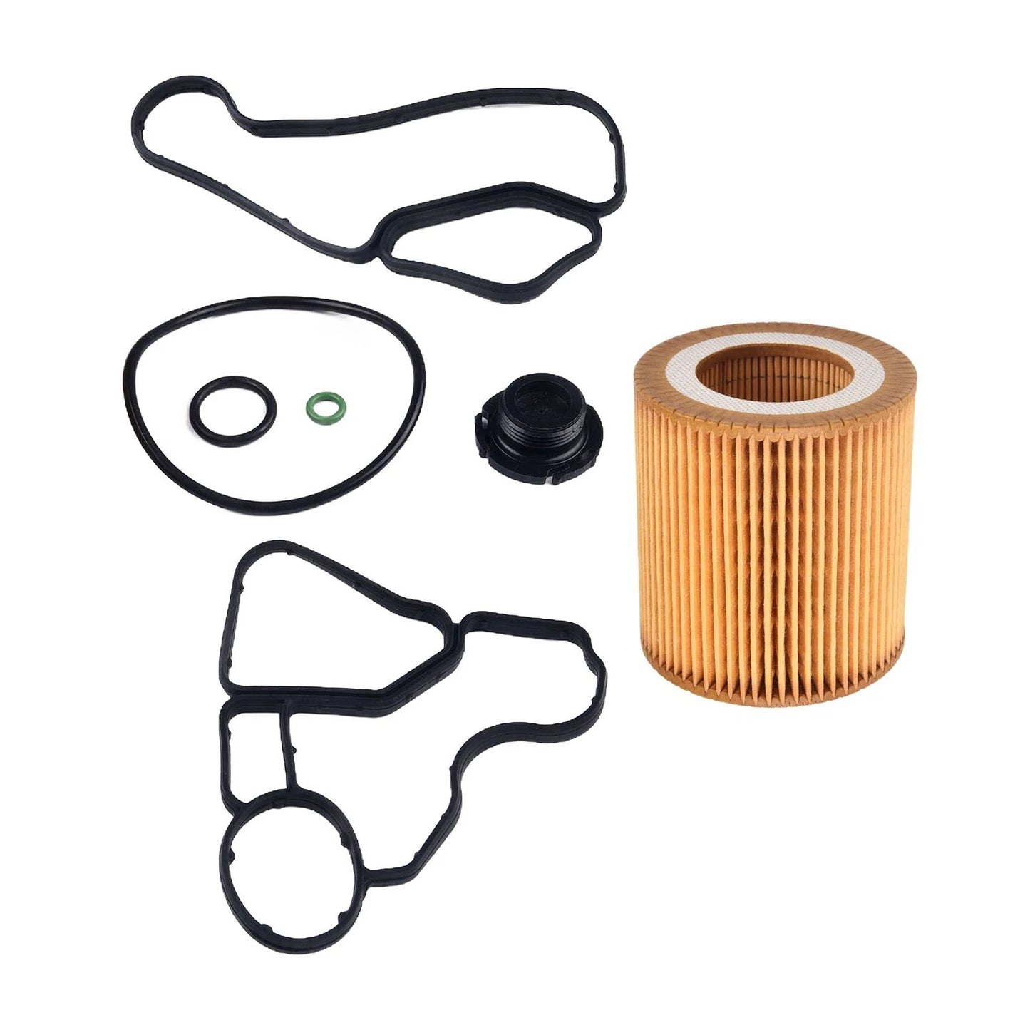 Engine Oil Filter Cooler Seal Set for BMW X1 X3