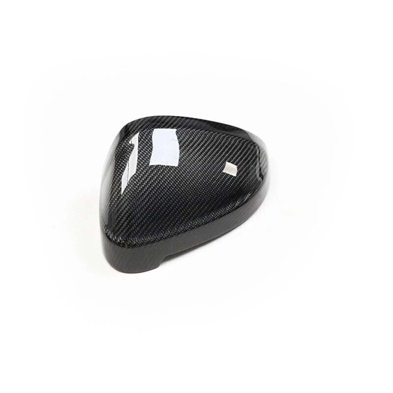 DRY Carbon Side Rearview Mirror Caps for Audi A4 S4 RS4 B9 17-24 w/ Lane Assist