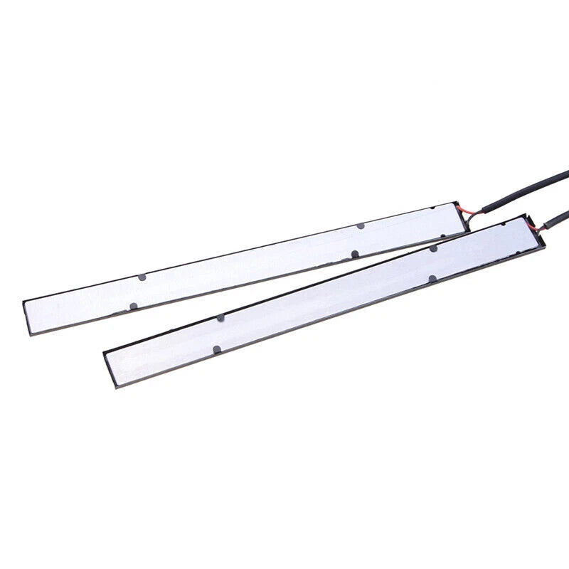 2 x 12V Blue LED Strip DRL Daytime Running Lights for Car (Waterproof)