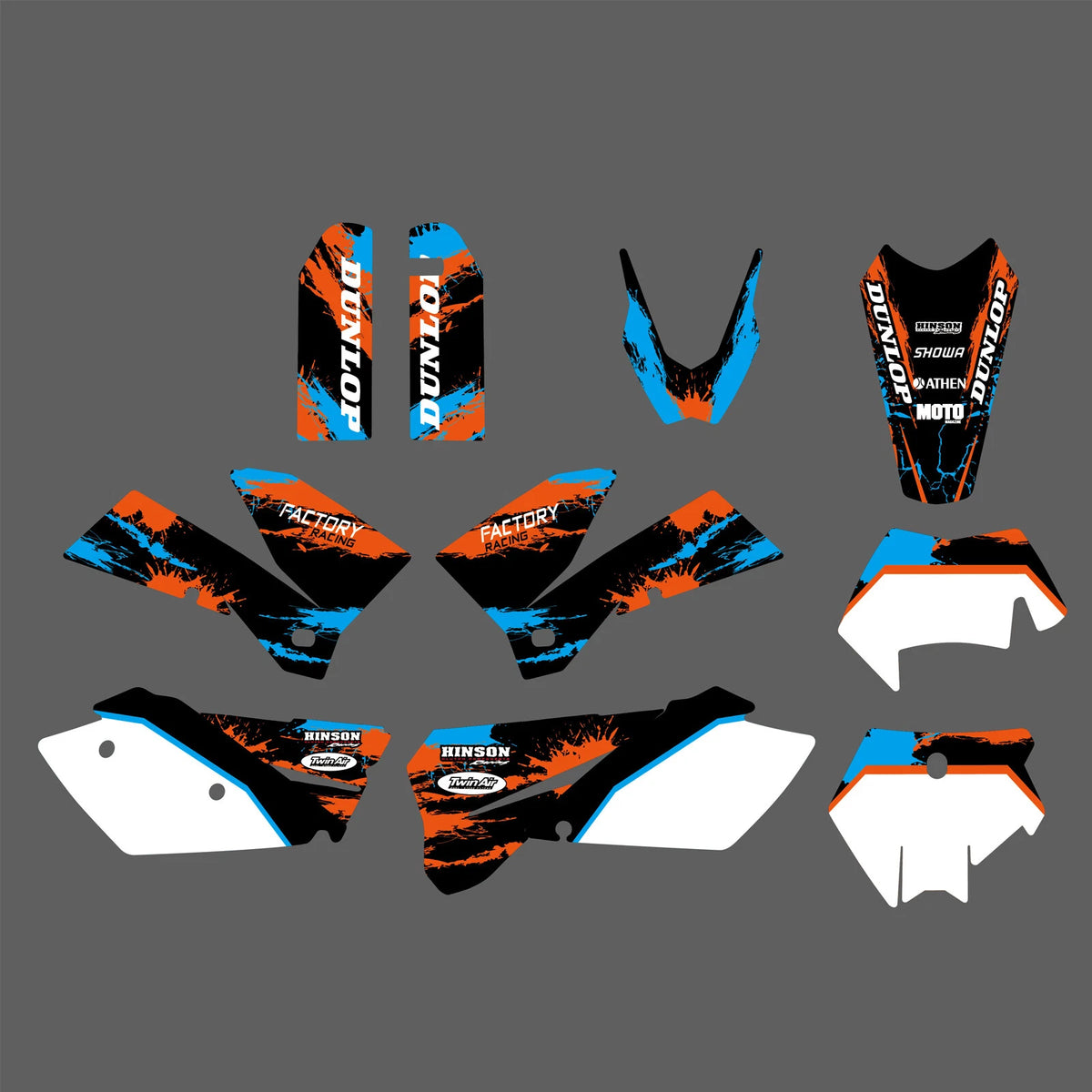 Graphics Decals Stickers for KTM 200 250 300 400 450 525 EXC (2005-2007)