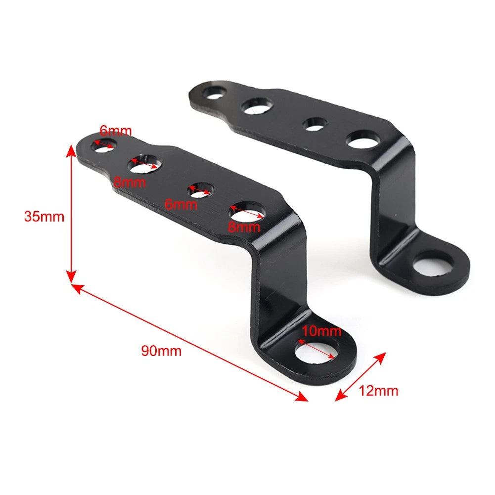 Universal Motor Headlight Rearview Bracket for Various Makes & Models