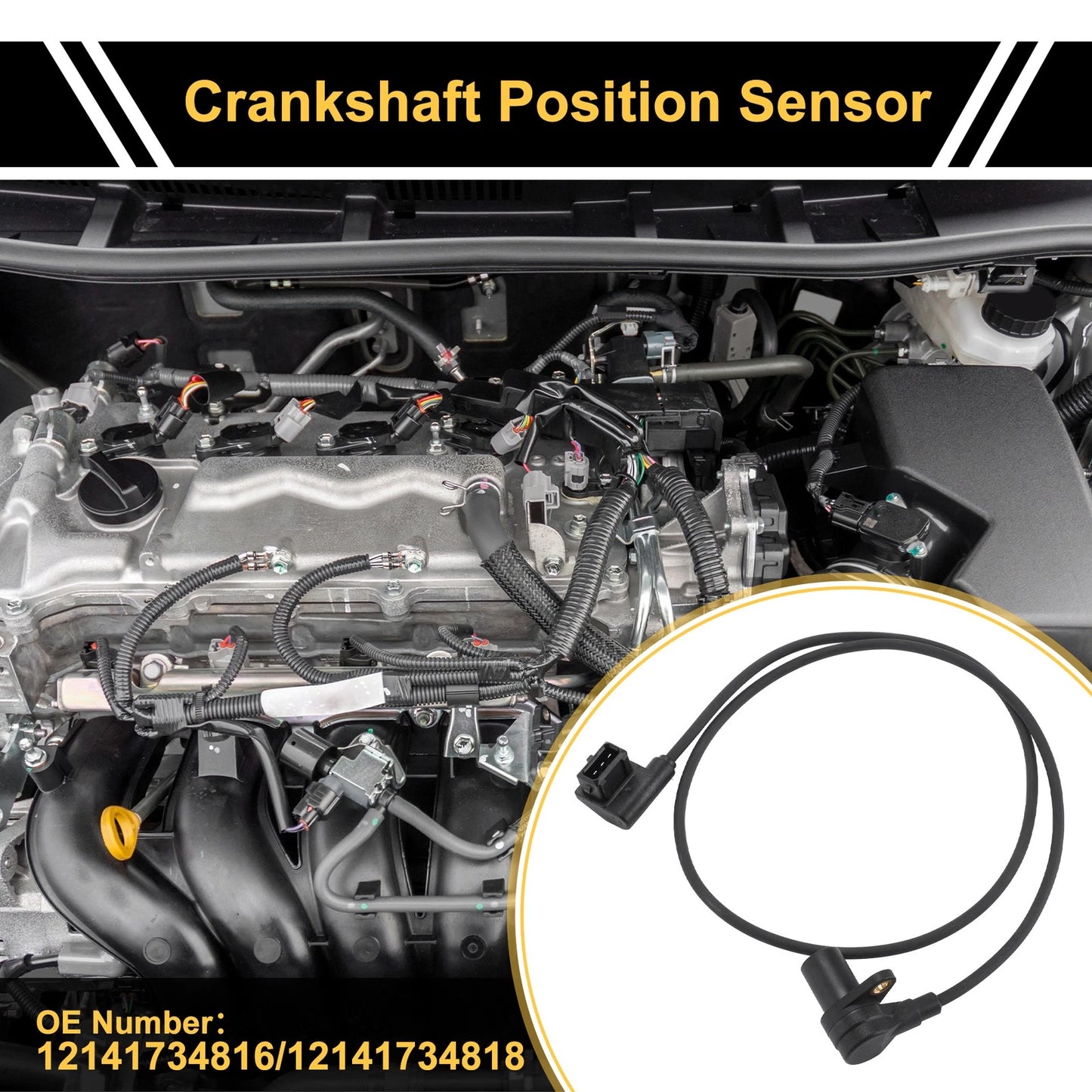 Crankshaft Position Sensor for BMW 3 Series E36 318is (1992-1995)