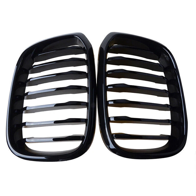 Gloss Black Front Hood Kidney Grille for BMW G01 G02 X3 X4 (2018-2020)