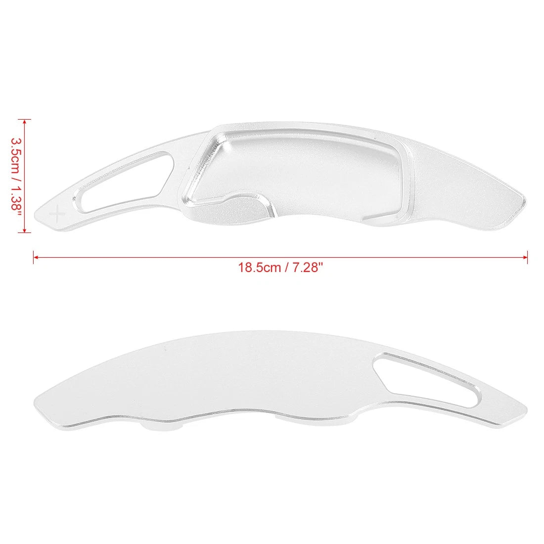 Aluminum Alloy Silver Tone Steering Wheel Shift Paddle for Subaru BRZ (2013-2021)