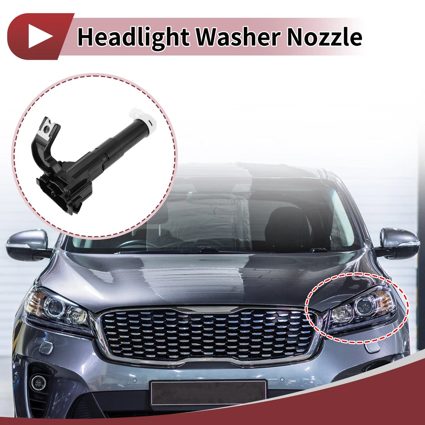 Headlight Washer Nozzle for Lexus LX570 (2008-2021)