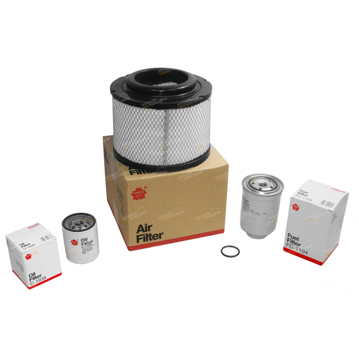 Oil - Air - Fuel Filter Kit for Ranger PJ PK (2006-2011)