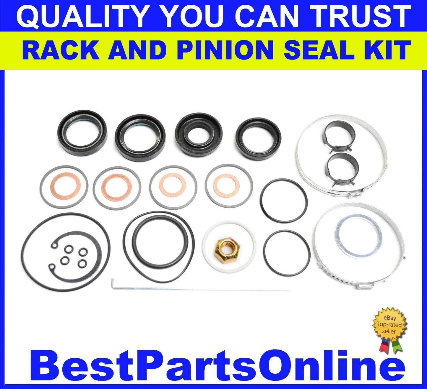 Power Steering Rack and Pinion Seal for Audi A4 (2003–2005)