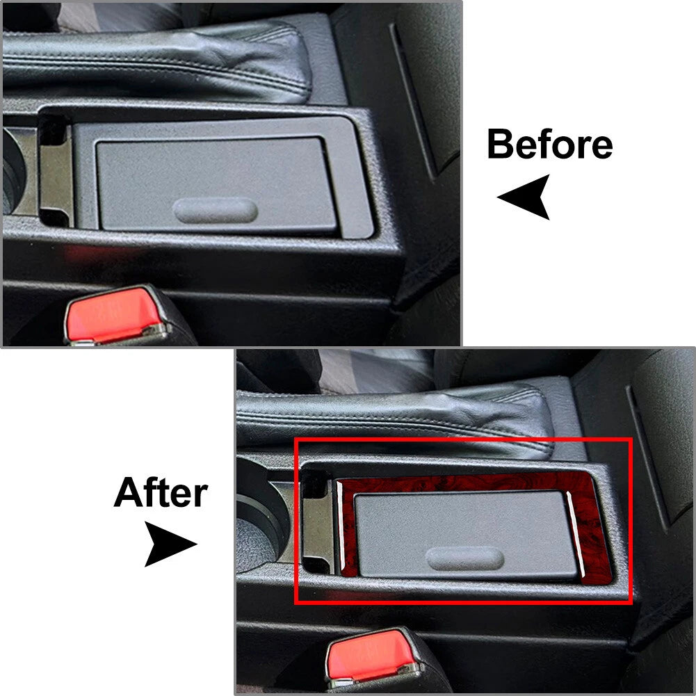 Gear Shift Panel Storage Box Cover for BMW 3 Series (1991-1999)