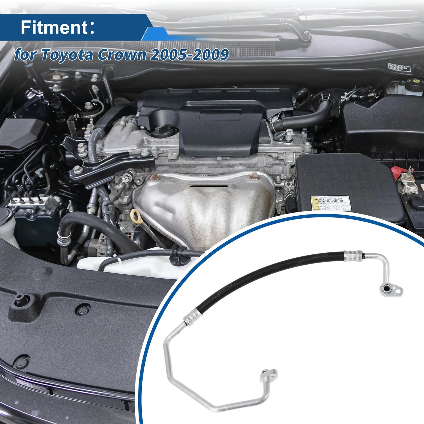 A/C Refrigerant Liquid Hose for Toyota Crown (2005–2009)