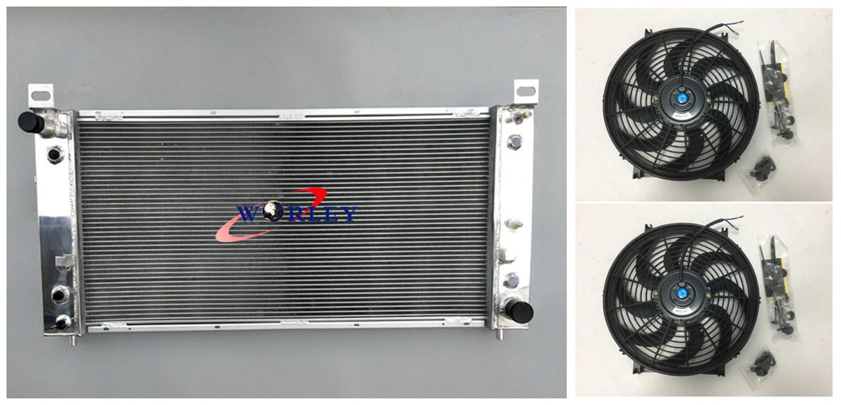 VIC-34" Radiator & Fan for Chevrolet Silverado 1500/2500/3500 (2007-2013)