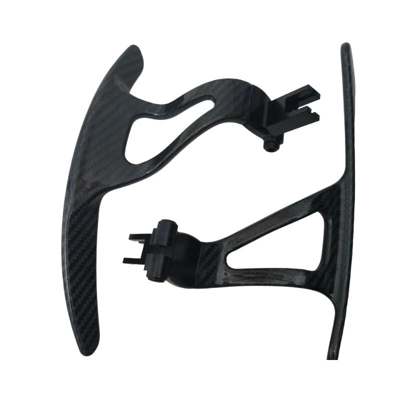 Real Carbon Fiber Steering Wheel Paddle Shifter For Nissan 370Z 2009-2021 Z34