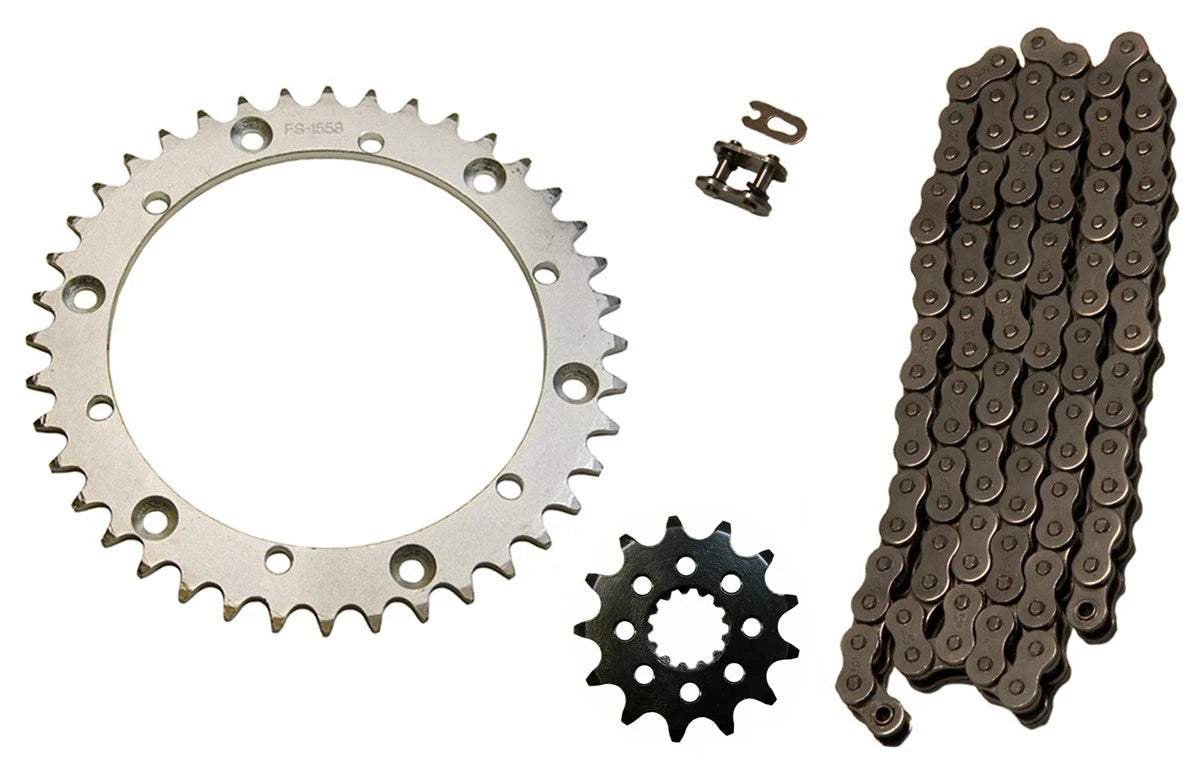 2 x O-Ring Drive Chain & 13/40 Sprockets for Yamaha Raptor 660 (2001–2005)