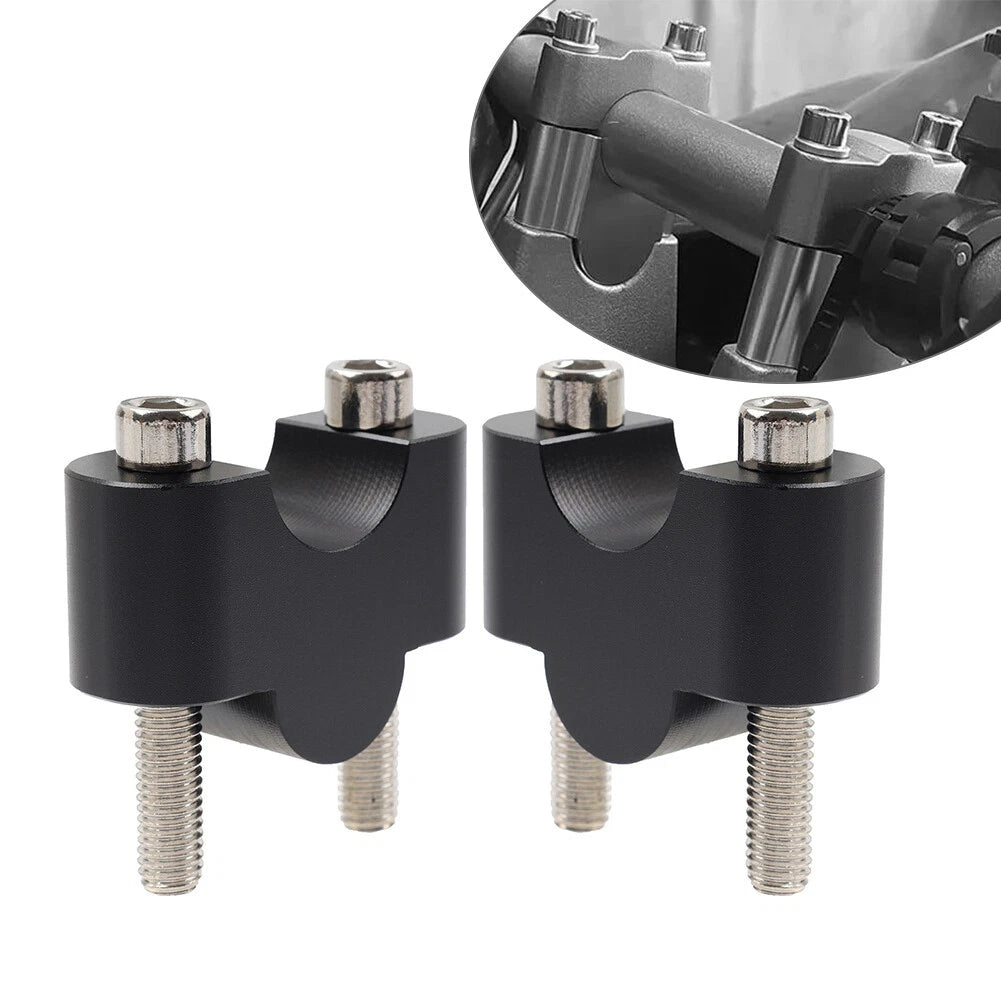 Handlebar Riser Lift Clamps 7/8" 25mm for Honda Suzuki Kawasaki