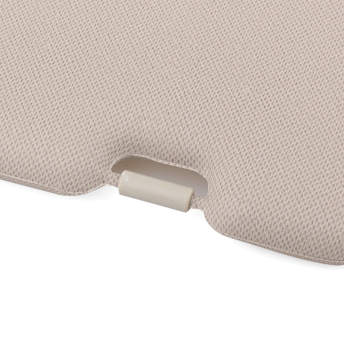 1x Beige Left Driver Side Sun Visor for Hyundai Elantra (2011-2015)