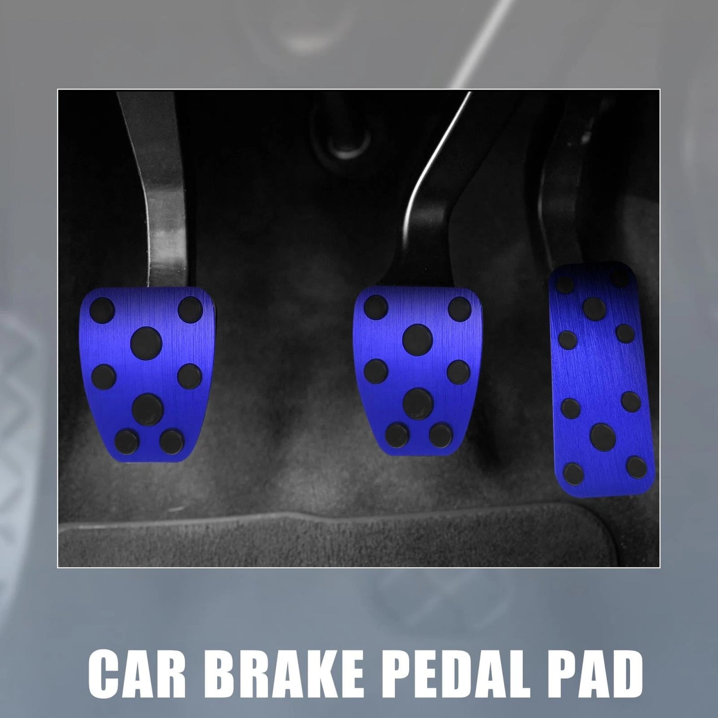 Gas Brake Clutch Pedal Pad Covers for Subaru Impreza Forester