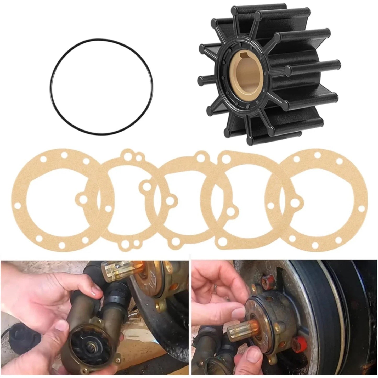 Impeller Kit for Pleasurecraft 302/351 Ford Marine Engine Water Pump