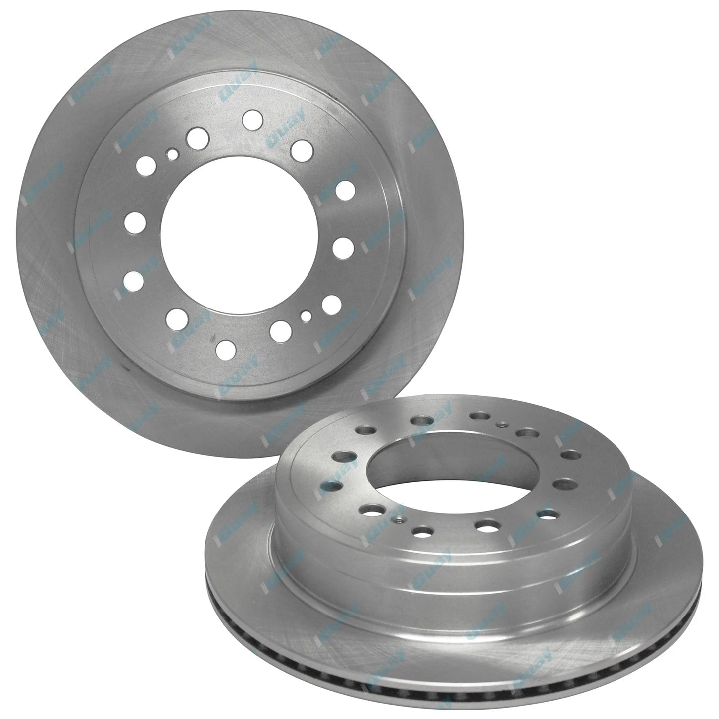 2 Rear Brake Rotors for Toyota Landcruiser Prado KZJ95 RZJ95 VZJ95 1996-2002