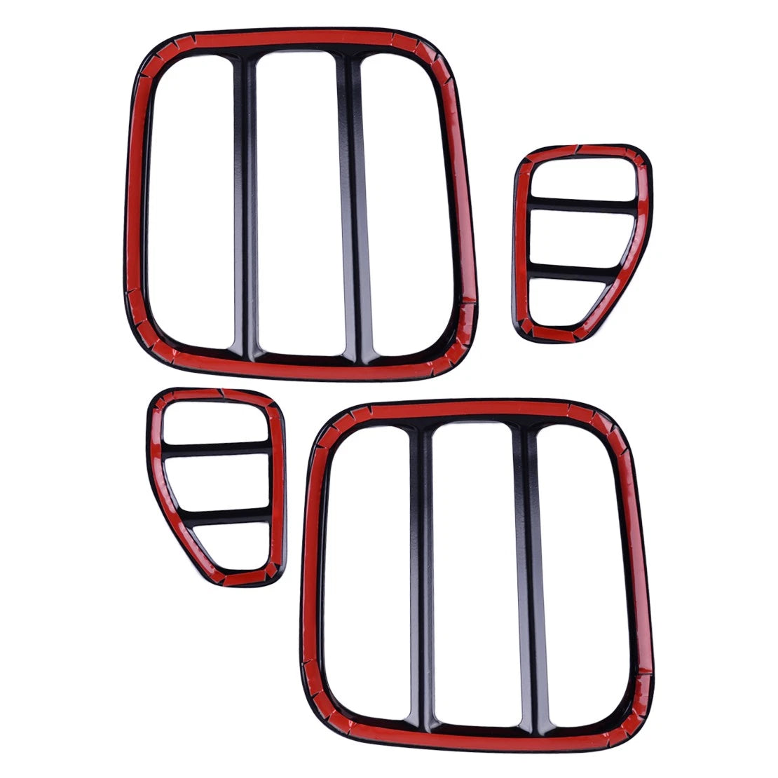 4 x Tail Light Rear Lamp Trims for Jeep Renegade (2015-2017)