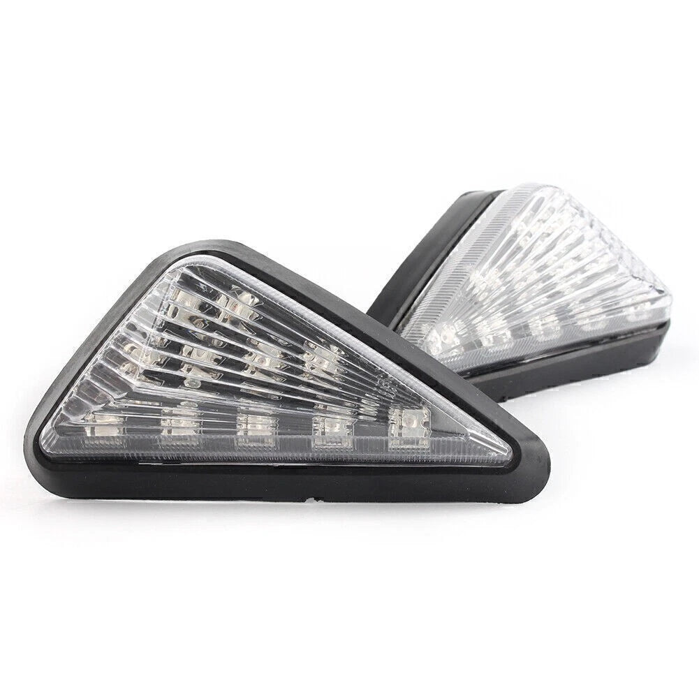 Clear LED Amber Turn Signal Lights for Honda CBR600 F4i CBR600RR 929RR