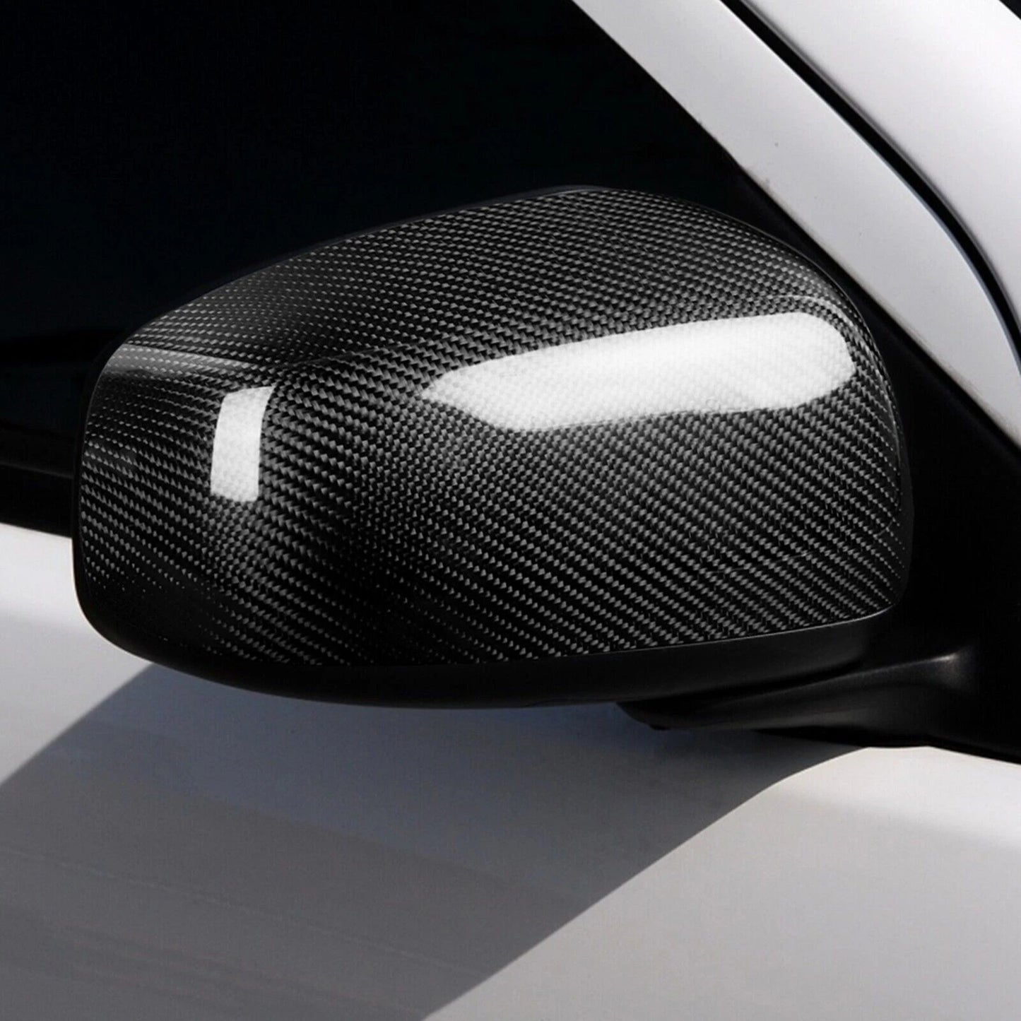 Carbon Fiber Side Mirror Covers for Mitsubishi Lancer EX EVO X (2008-2015)