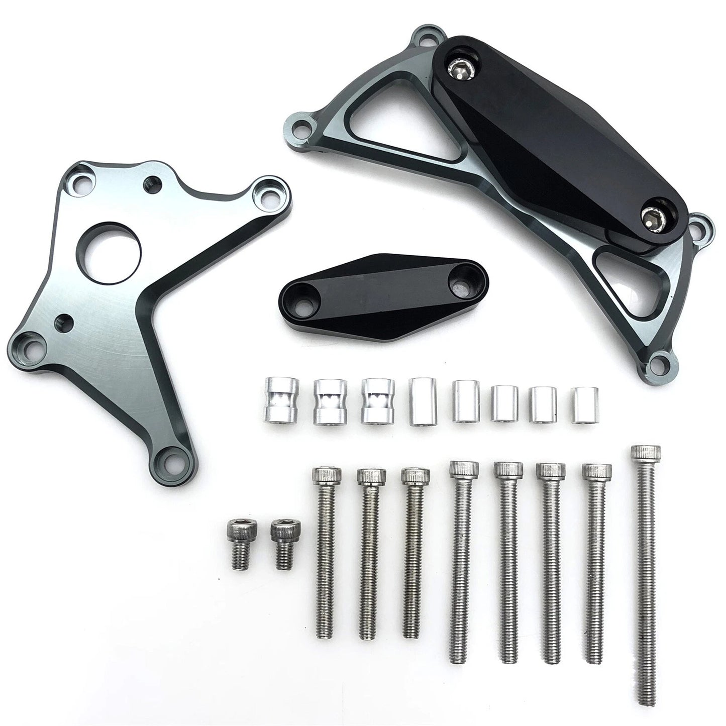 Frame Slider Crash Protectors for SUZUKI KATANA (2019-2021) Gray 2 x