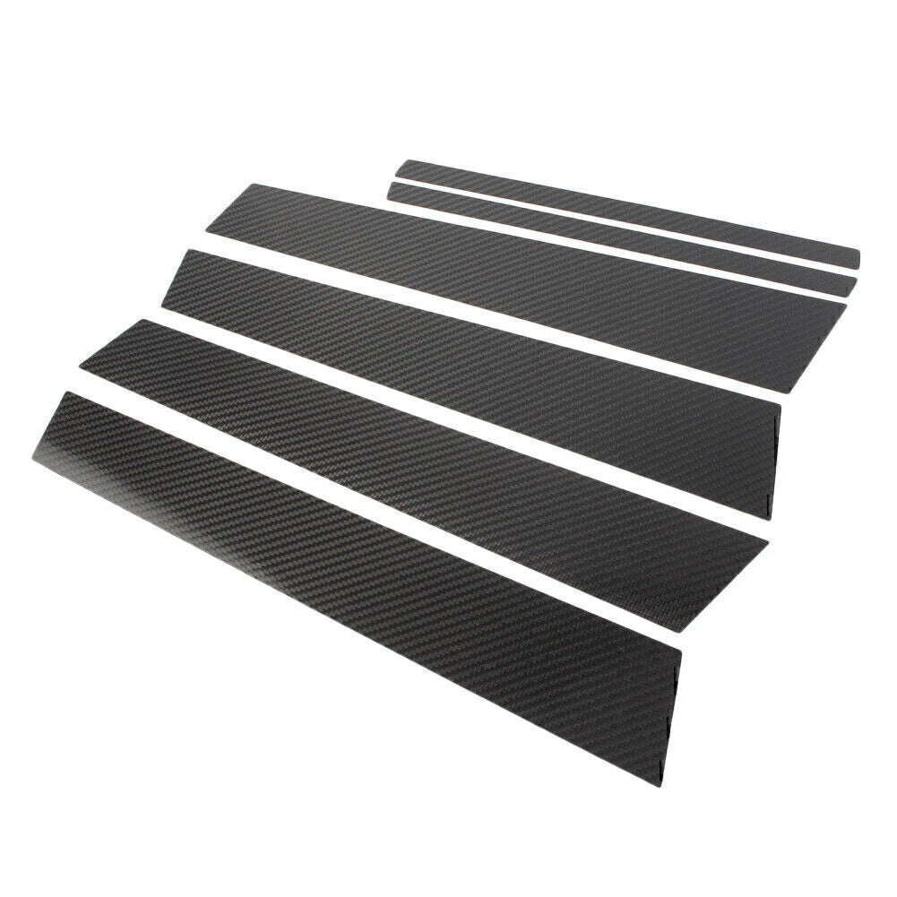 Carbon Fiber Window B Pillar Trim Covers for BMW 3 Series (2013-2018)