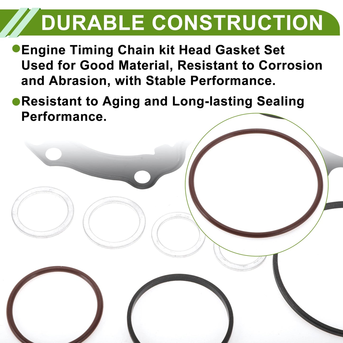 Timing Cover Gasket Set for BMW 325i 2.5L (2001-2005)