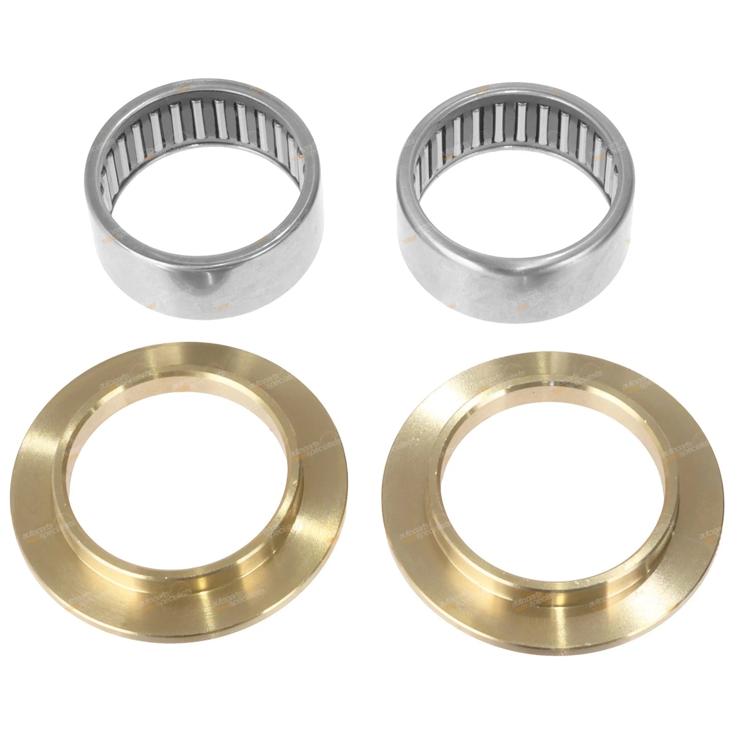 Front Inner Axle Spindle Bearing+Bush Kit for Toyota FZJ105 HZJ105R
