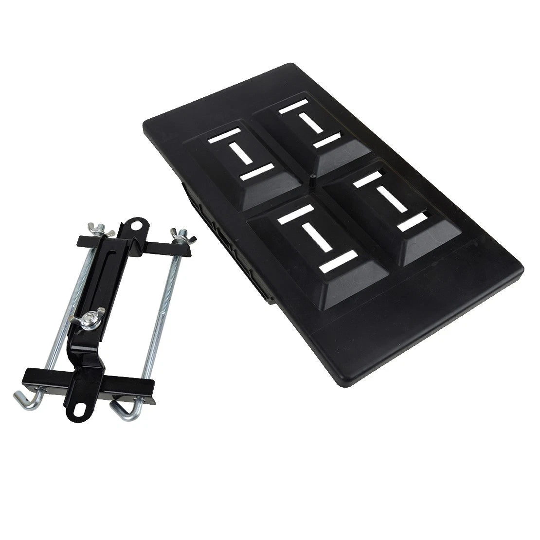 Adjustable Battery Tray & Hold Down Bracket for Car Battery Storage