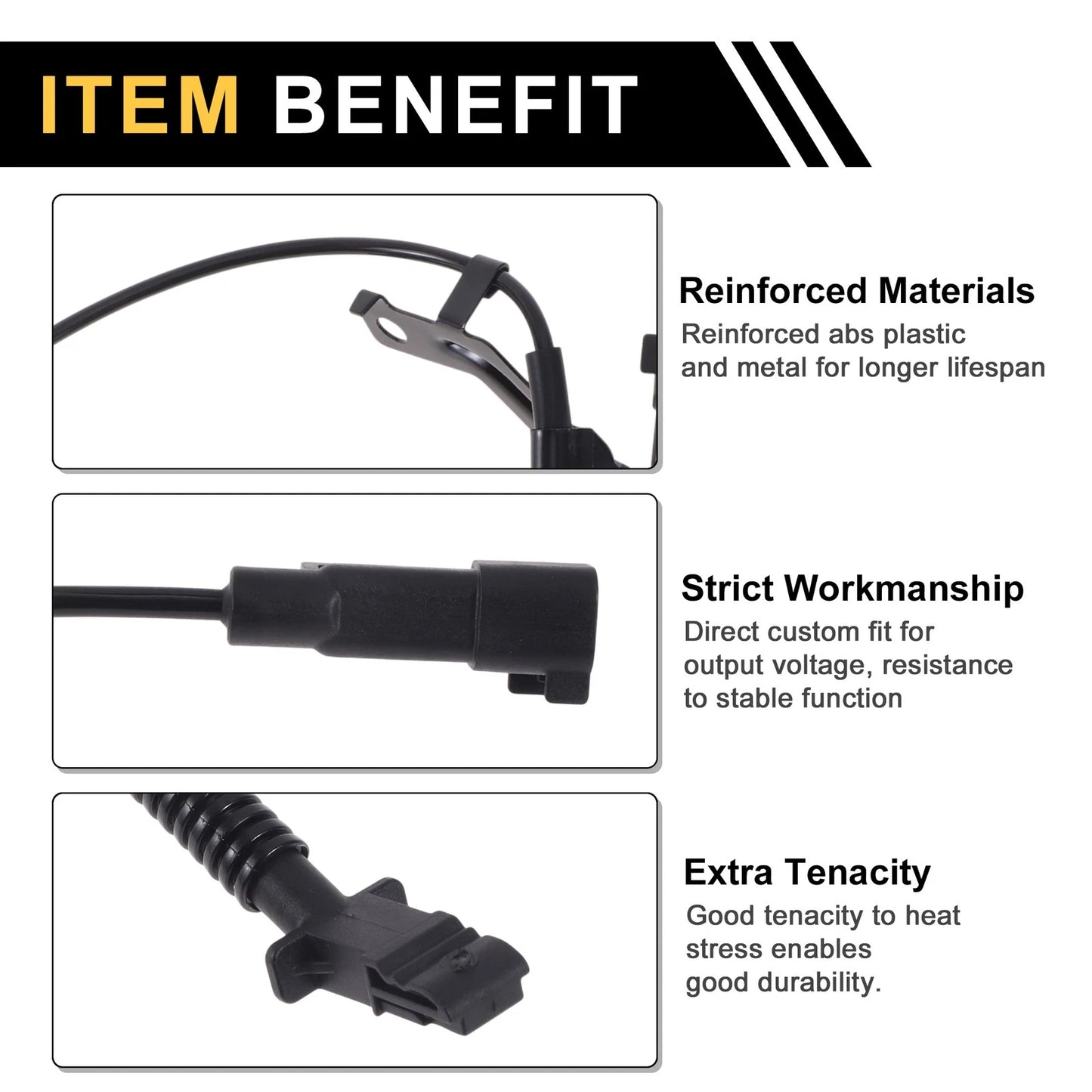 ABS Wheel Speed Sensor for Dodge Caliber Rear Left