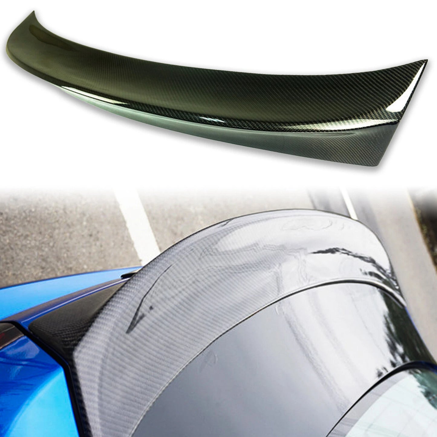 Carbon CSL Type Boot Spoiler for Subaru Impreza WRX STI Sedan (2011-2014)