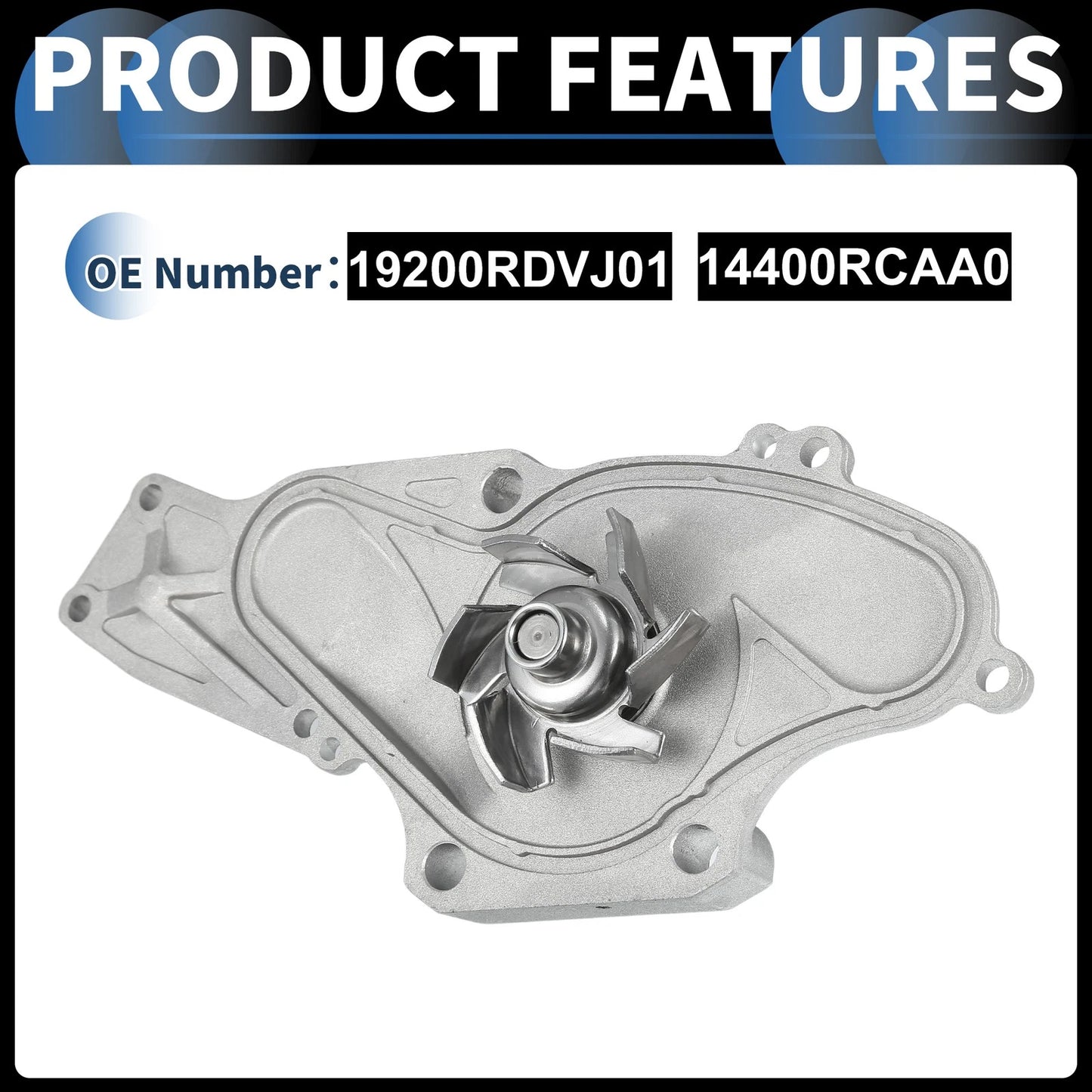 Water Pump for Acura MDX (2003-2013) Seals Kit