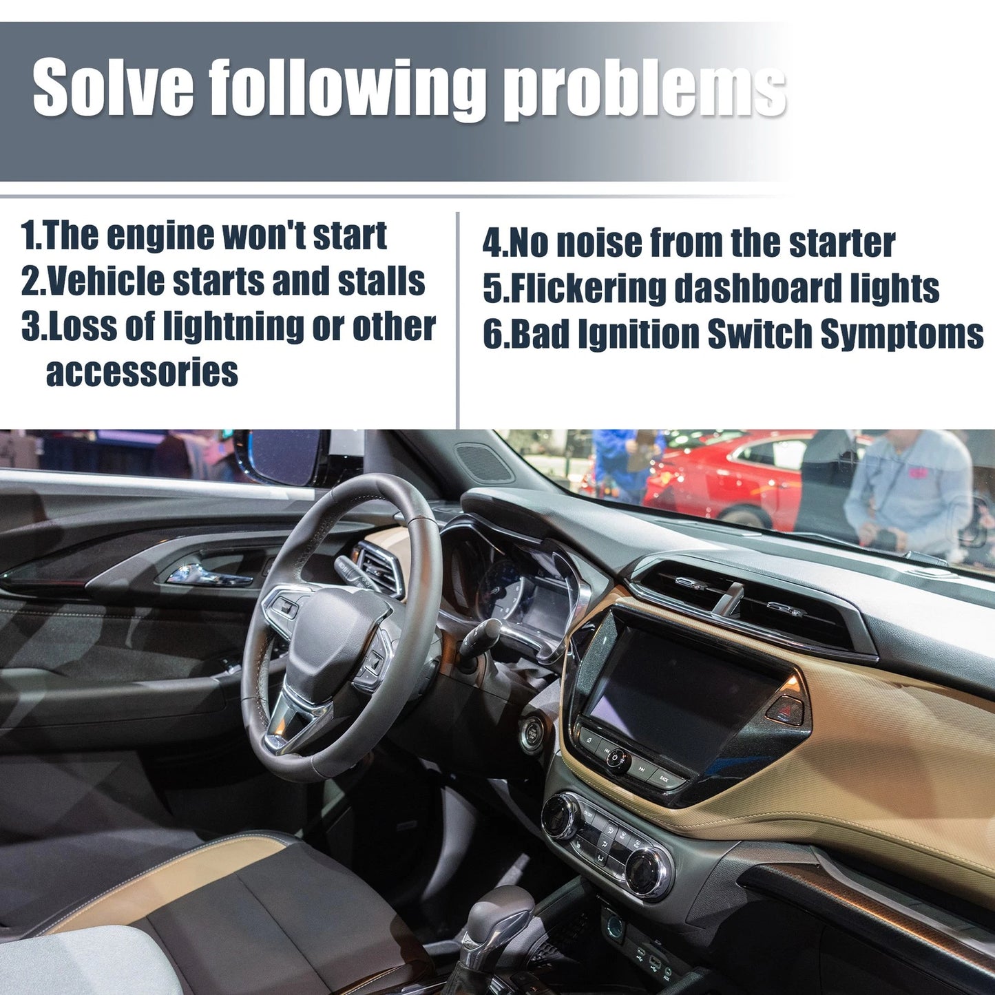 Ignition Starter Switch for Chevrolet Trailblazer / GMC Envoy