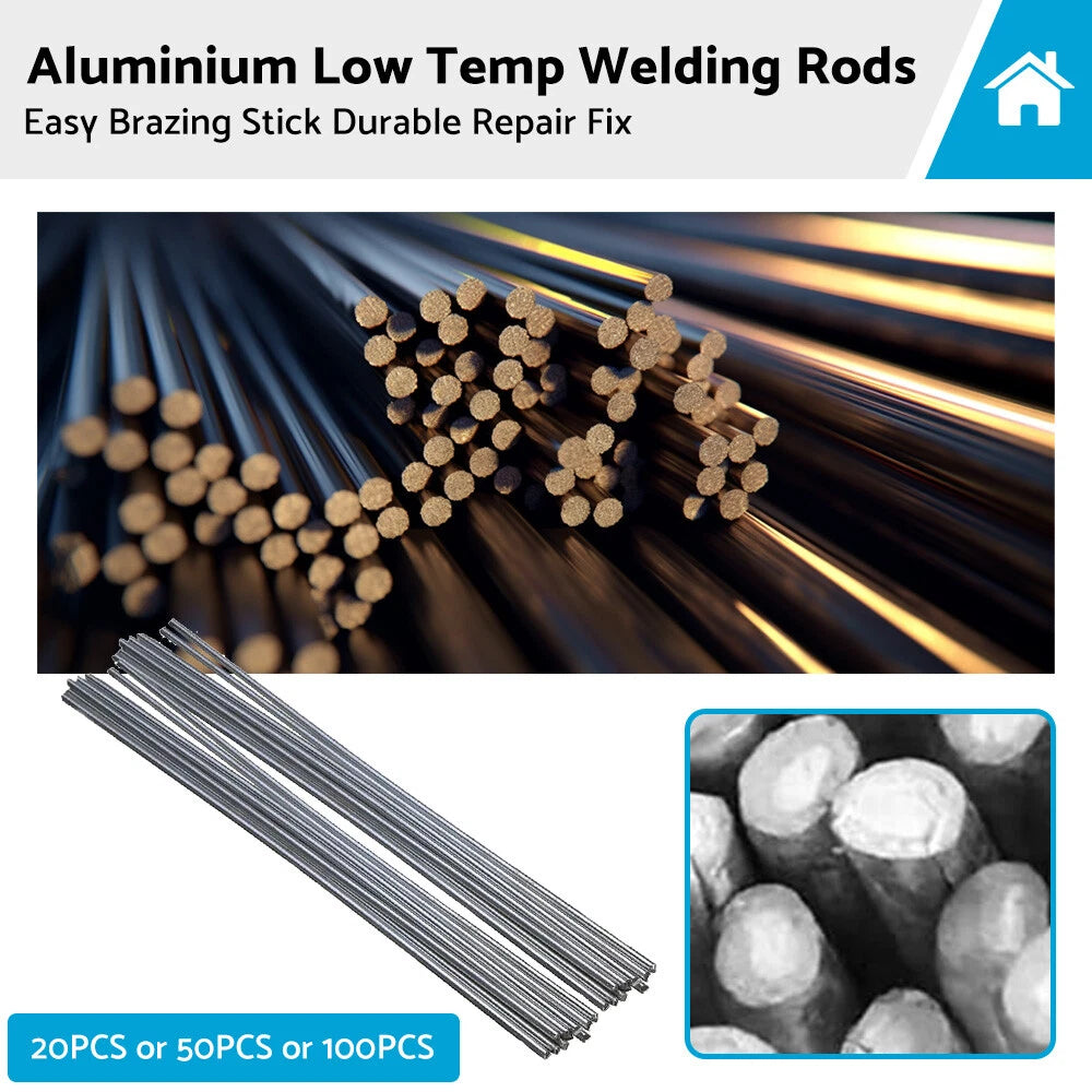 Aluminium Low Temp Welding Rods Easy Weld Brazing Stick Repair