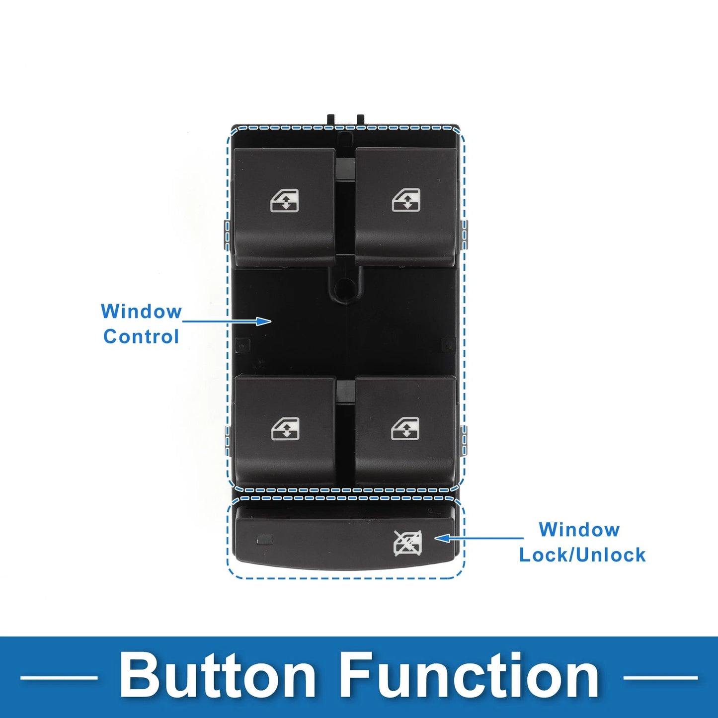 2 x Front Left Right Side Power Window Switch for Buick Encore Verano