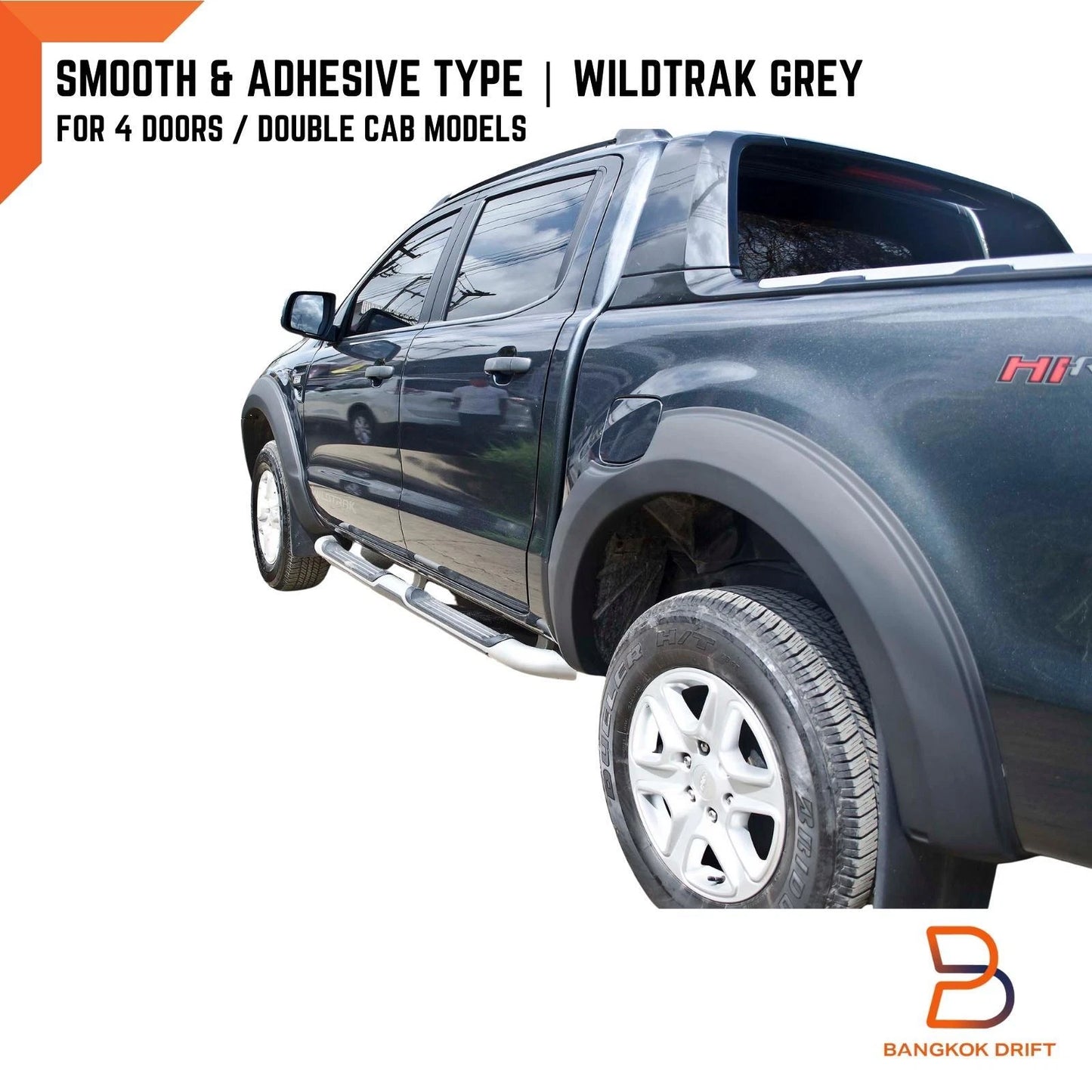 Fender Flares for Ford Ranger PX1 T6 2012-2015 Pickup Wheel Arch