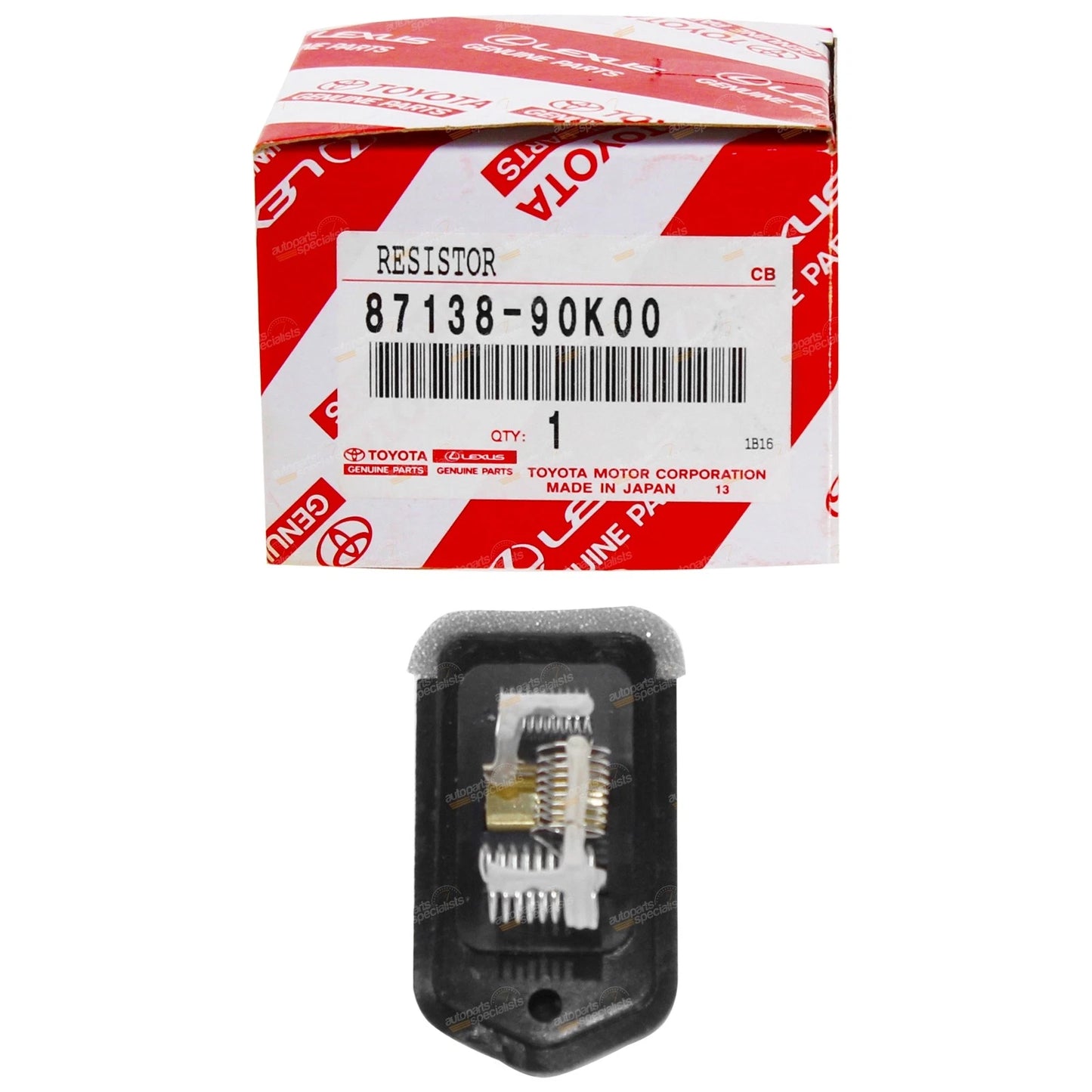 Heater Fan Resistor for Landcruiser (1999–2007)