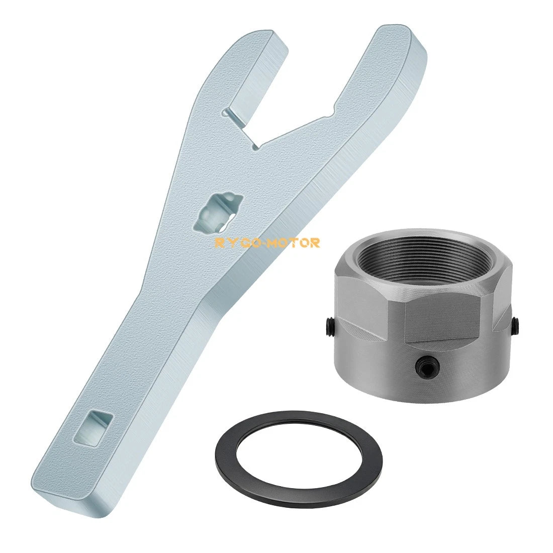 Rear Axle Lock Nut & 46mm Wrench Tool for Yamaha YFZ450R (2009–2024)