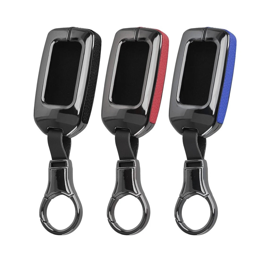 Zinc Alloy Key Fob Cover Case for Honda Civic CR-V HR-V Accord Jazz (2016-2023)