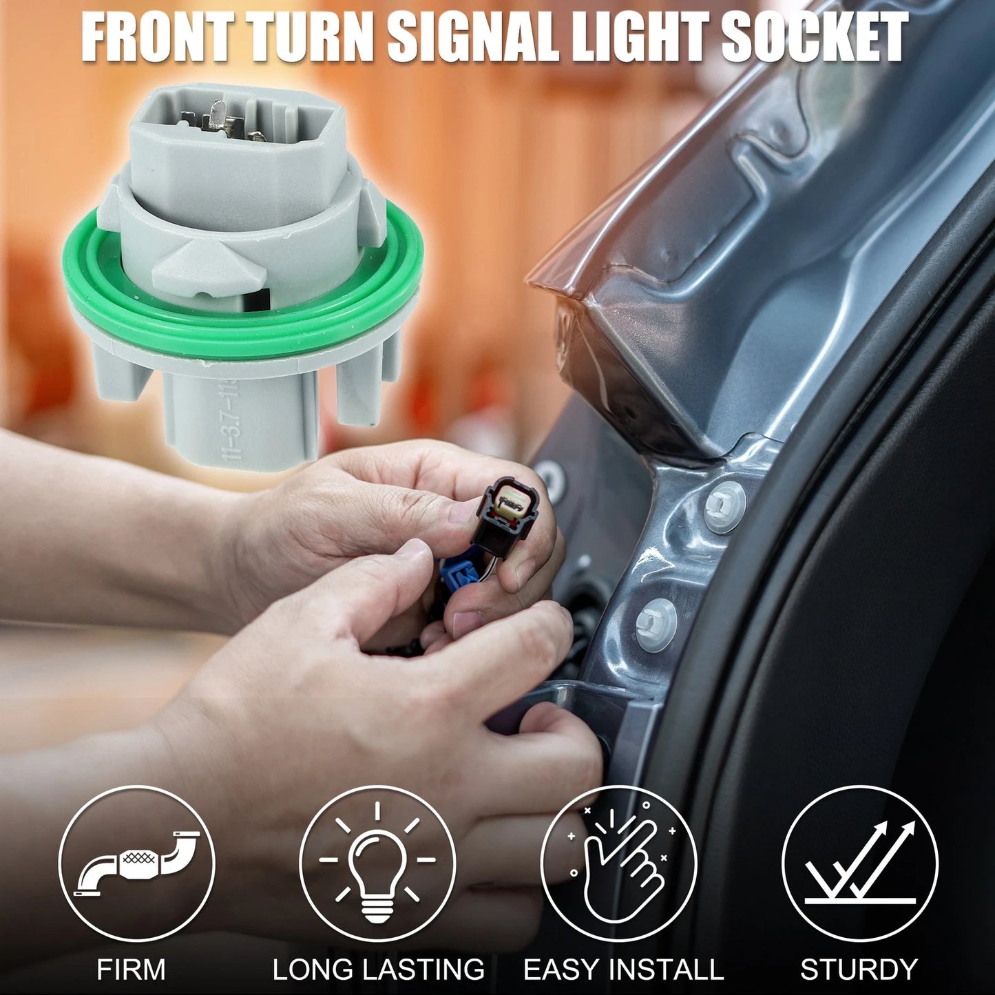 Front Turn Signal Light Socket for Mazda 3 (2014-2018)