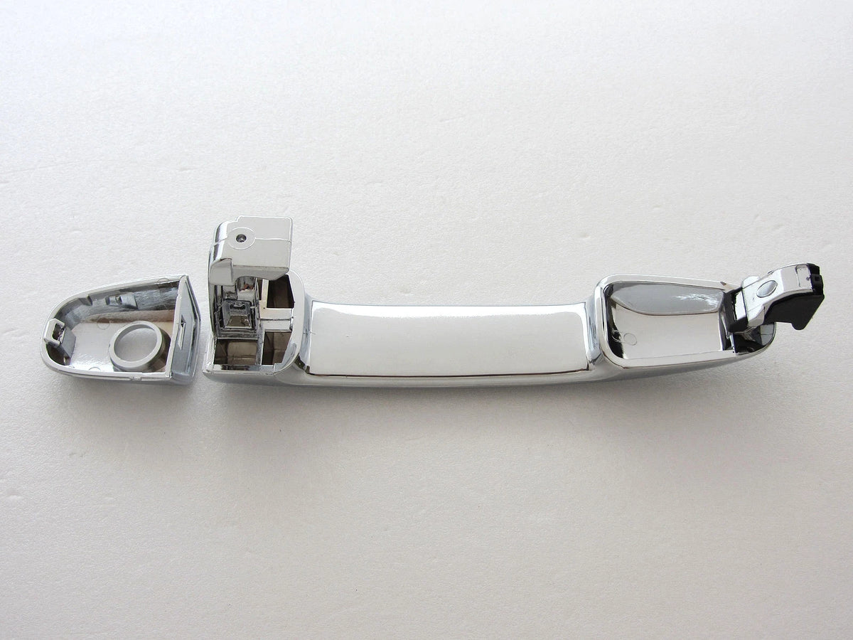 Chrome Outside Front Door Handle with Key Hole for Toyota Corolla, Camry, Hilux, Vios