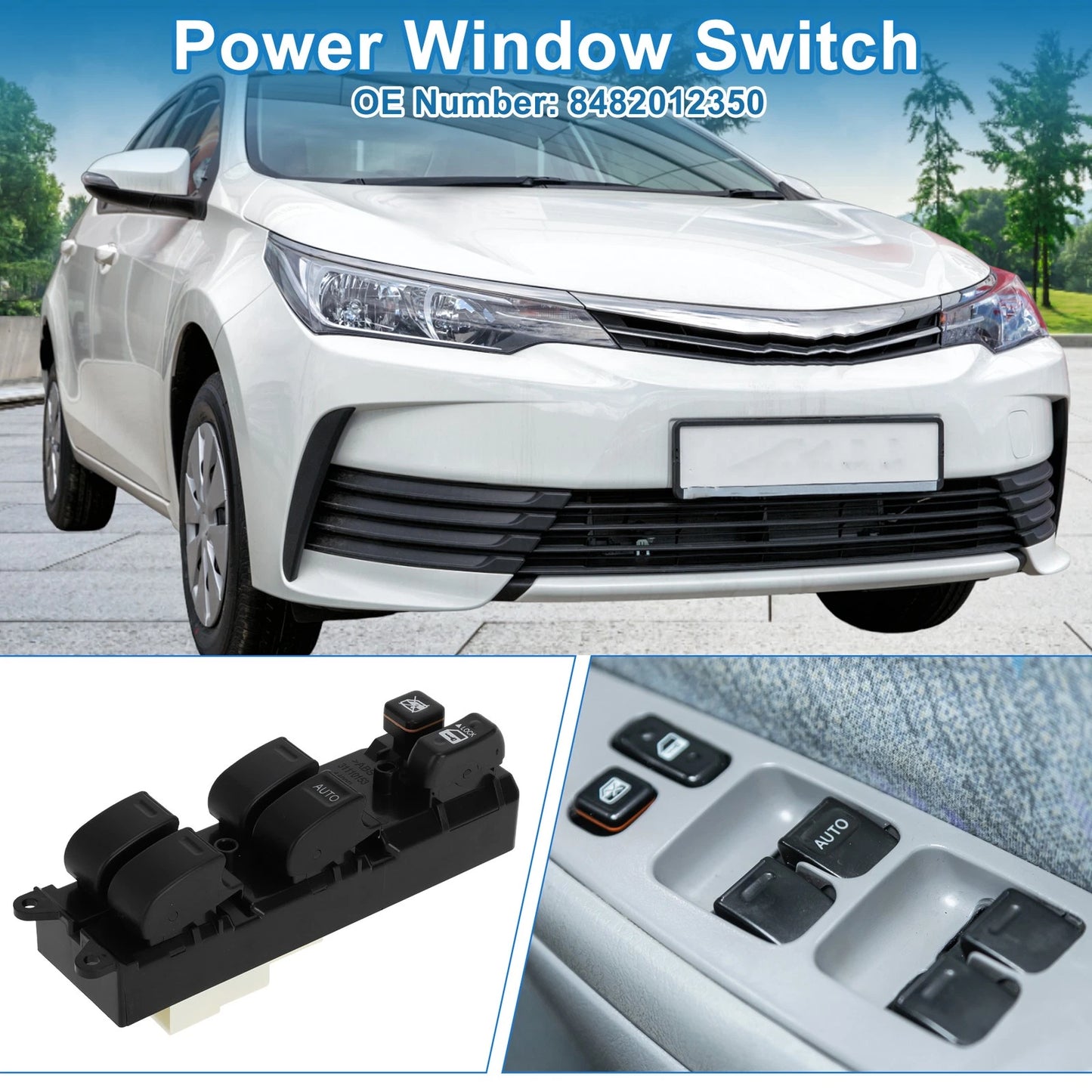 Power Window Switch for Toyota Corolla (1997-2004)