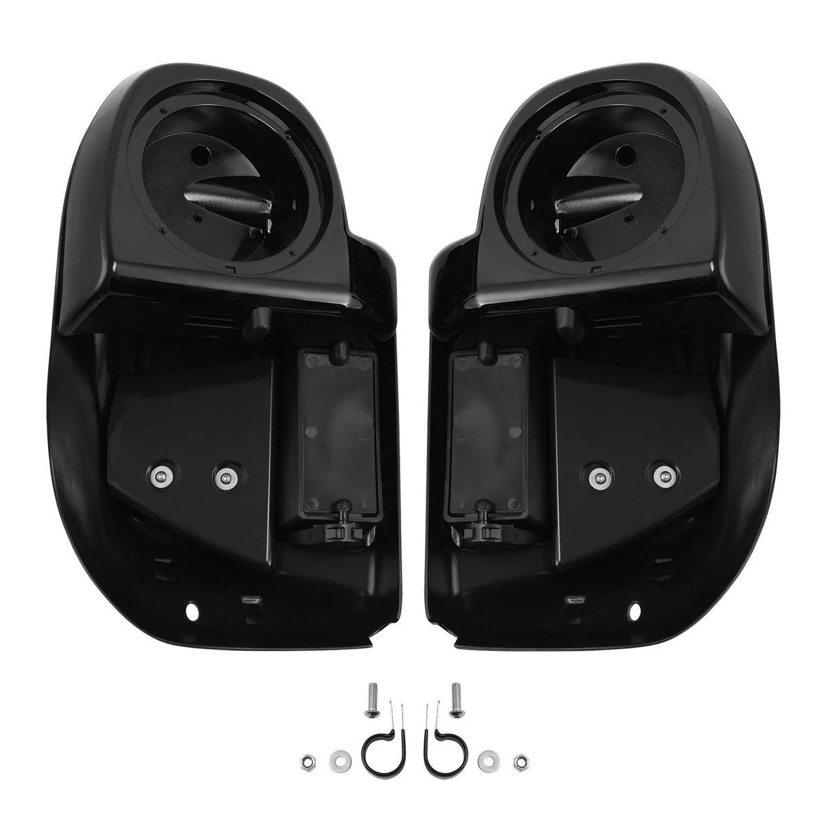 Lower Vented Fairing 6.5in Speaker Box Pod for Harley Touring (2014-2023)