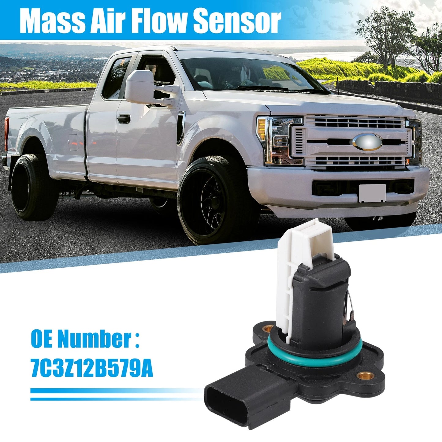 Mass Air Flow Sensor for Ford F-250 F-350 F-450 (2008-2010)