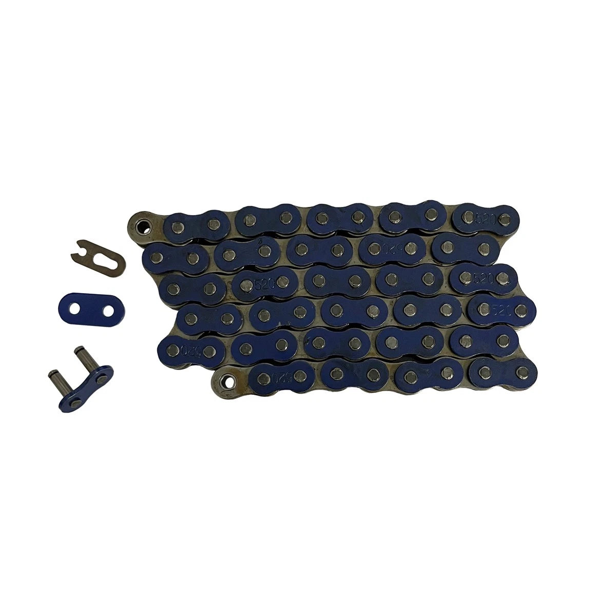 Blue / 520x60 / Non-O-Ring Drive Chain for Polaris RZR 170 EFI(2009–2021)