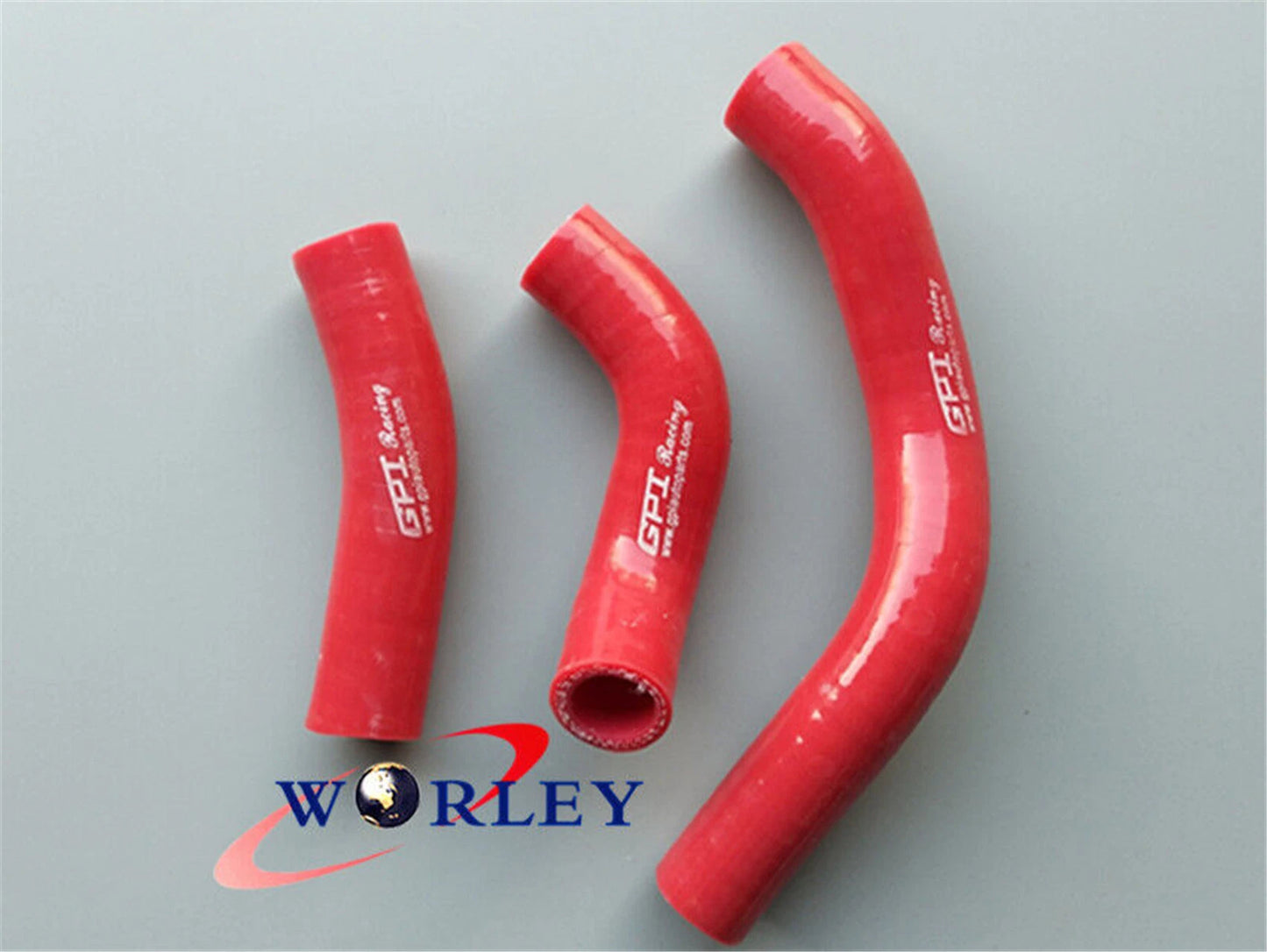 Red Silicone Radiator Hose for Suzuki RMX 250 (1990)