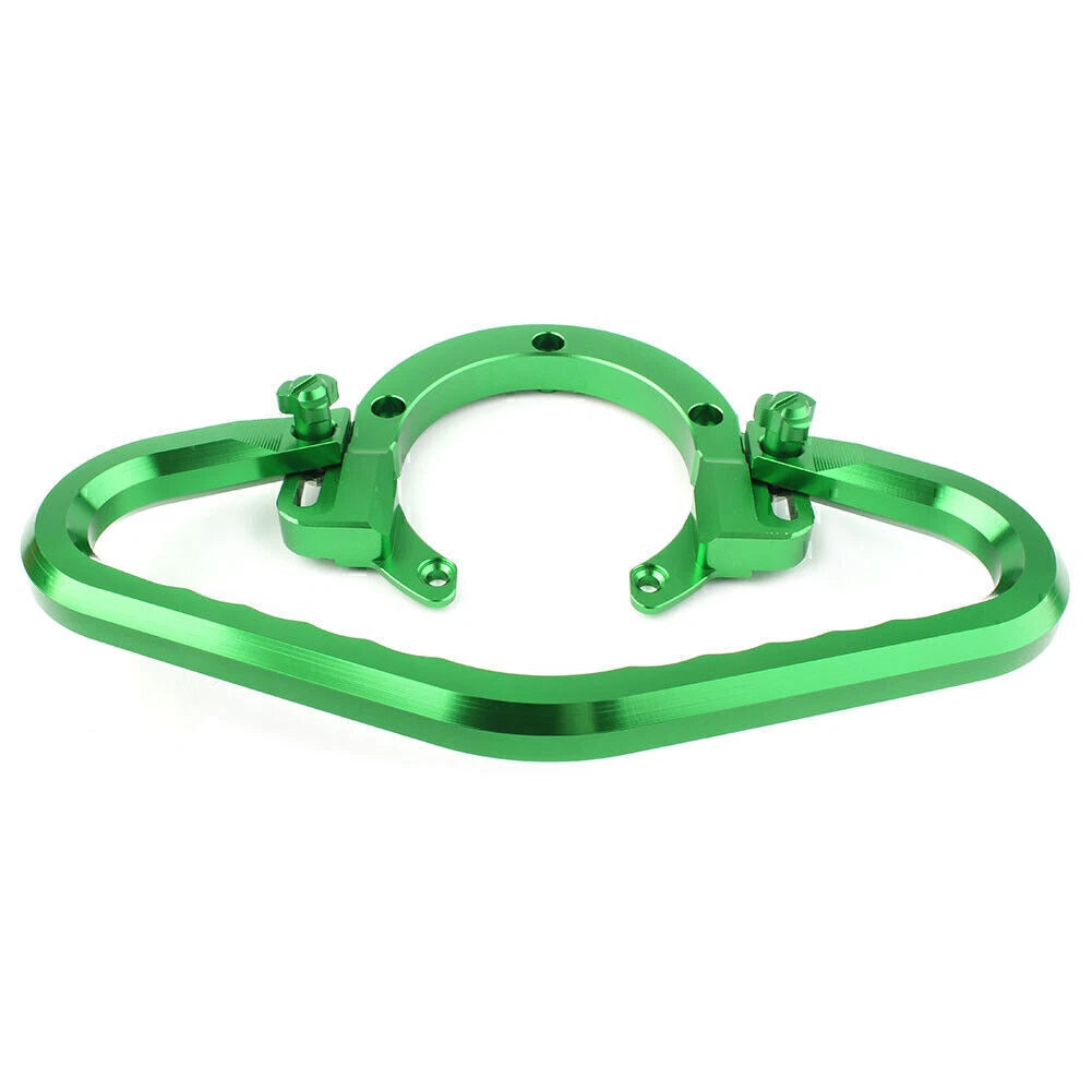 CNC Green Tank Passenger Grab Bar Handle for Kawasaki Ninja ZX-6R ZX-10R ZX-14R
