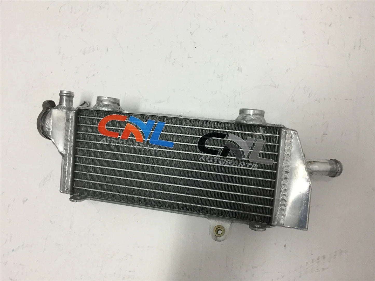 12" Aluminum Radiator & Orange Hose for KTM 125/200/250/300 SX/EXC (2008-2013)
