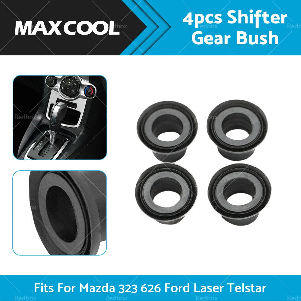 4x Shifter Gear Stick Bushings for Mazda 323, 626, Ford Festiva, Telstar